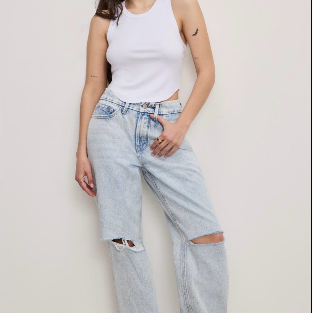 NWT GOOD PETITE '90s JEANS